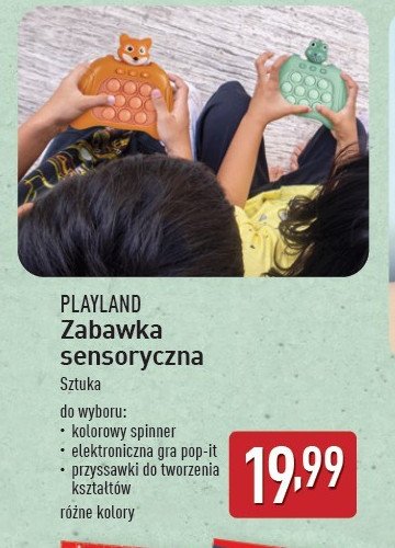 Przyssawki do tworzenia kształtów Playland promocja w Aldi