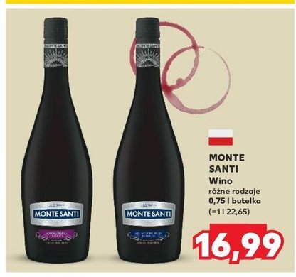 Wino Monte santi blackberry promocja