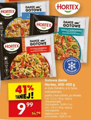 Gotowe danie Hortex promocja w Twój Market