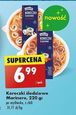 Koreczki śledziowe z chili Marinero promocja