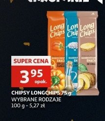 Chipsy solone Long chips promocja