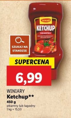Ketchup łagodny Winiary promocja