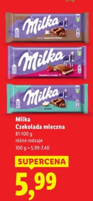 Czekolada mleczna Fin carre promocja w Lidl