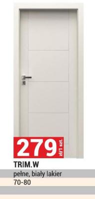 Drzwi Trim W promocja w Merkury Market
