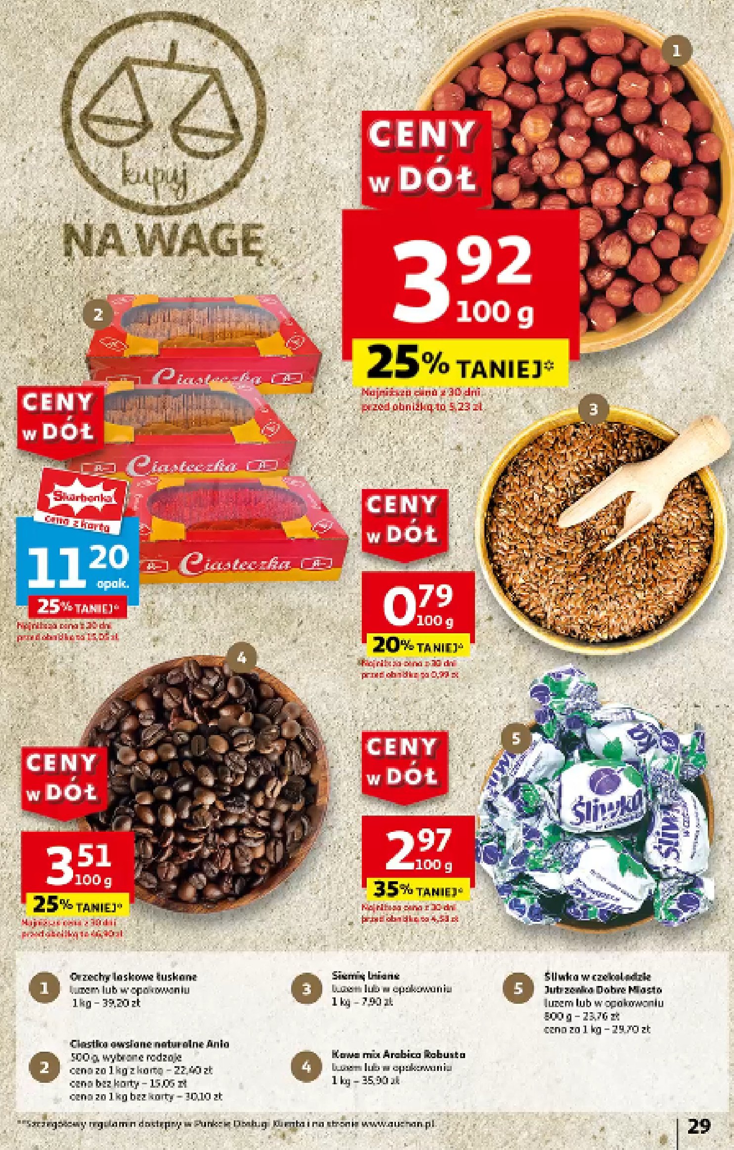 Kawa ziarnista robusta promocja