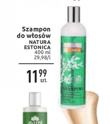 Szampon przyspieszaj膮cy porost w艂os贸w Natura estonica bio promocja