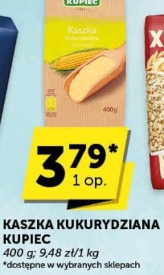 Kaszka kukurydziana Kupiec promocja w Euro Sklep