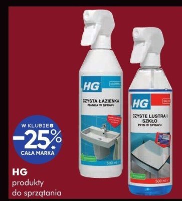 Produkty HG do sprzątania promocja w Super-Pharm