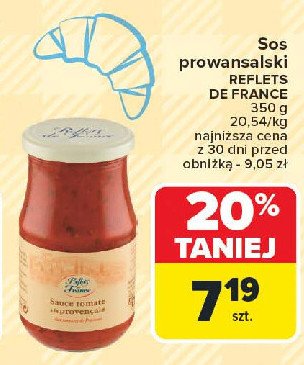 Sos prowansalski Reflets de france promocja w Carrefour Market