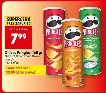 Chipsy Paprika promocja w Biedronka