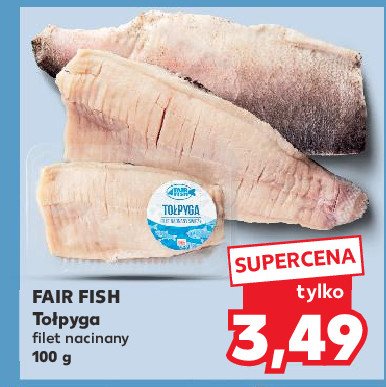 Tołpyga filet nacinany ze skórą FAIR FISH promocja