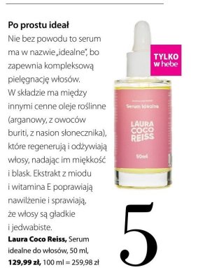 Serum do włosów Laura Coco Reiss promocja w Hebe