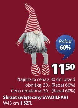 Skrzat świąteczny SVADILFARL promocja w Jysk