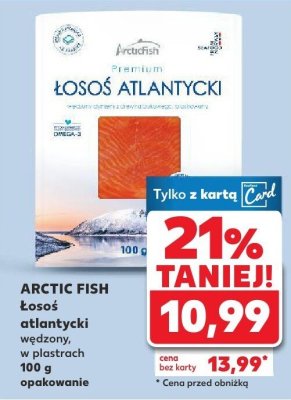 Łosoś atlantycki Arctic Fish promocja w Kaufland