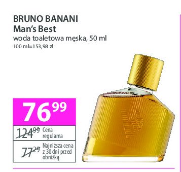 Woda po goleniu Bruno banani man's best promocja