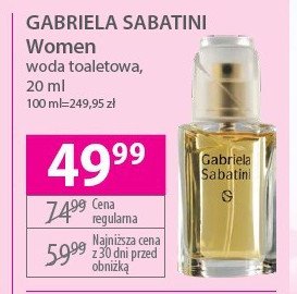 Woda toaletowa Gabriela sabatini woman promocja