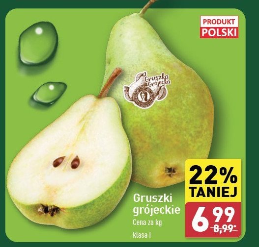 Gruszki grójeckie promocja