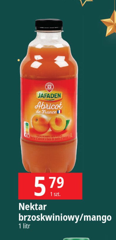 Nektar z mango Wiodąca marka jafaden promocja w Leclerc