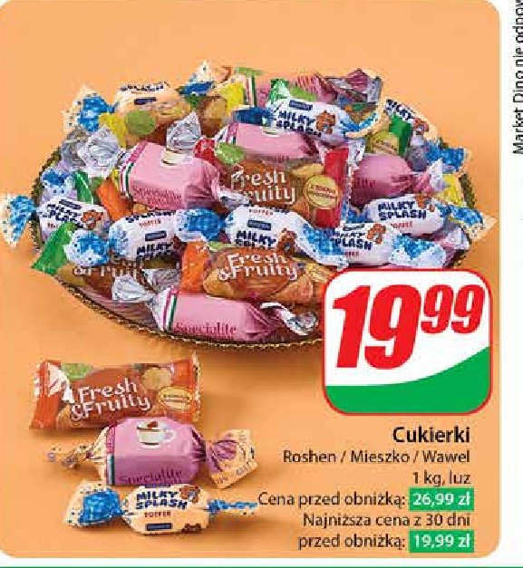 Cukierki Wawel Mix promocja w Dino