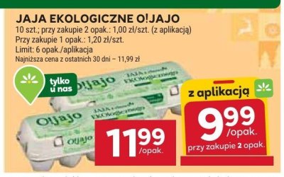 Jaja ekologiczne Oijajo promocja w Stokrotka