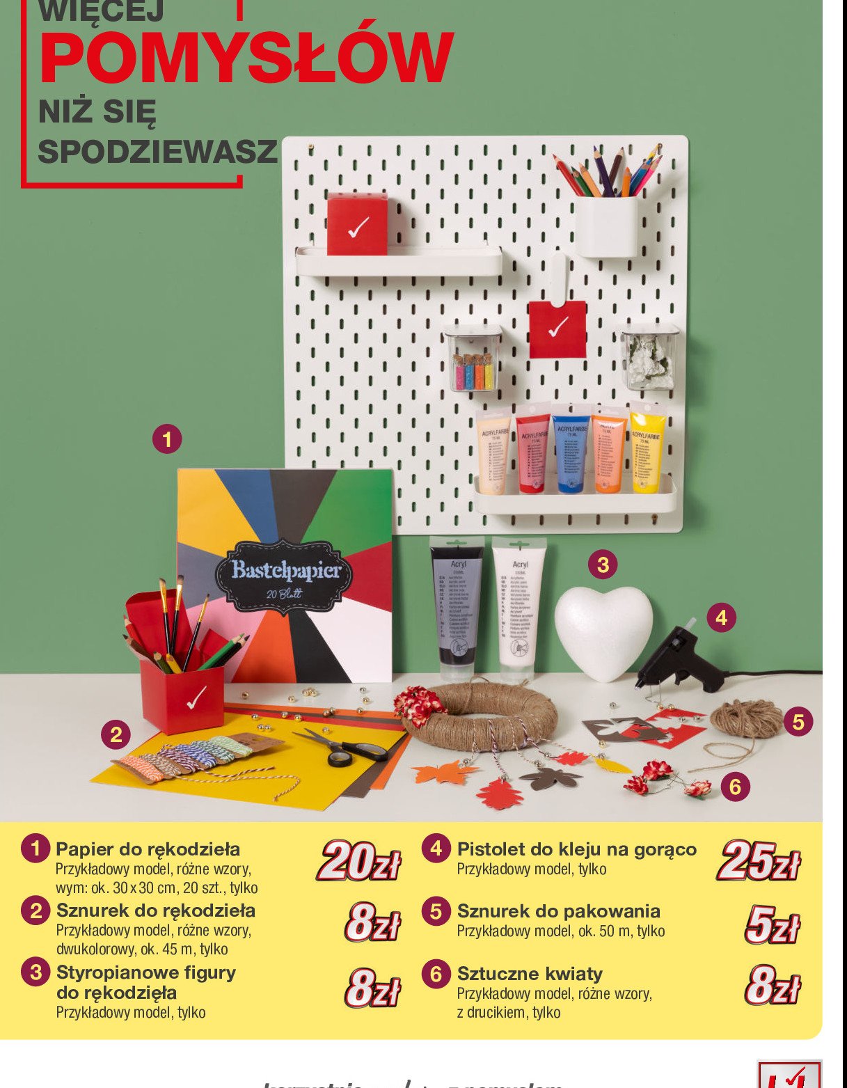 Papier do r臋kodzie艂a 30 x 30 cm promocja