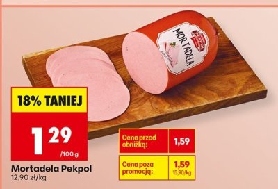Mortadela  promocja w Biedronka