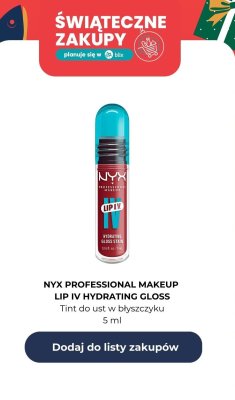 Tint do ust w błyszczyku LIP IV Hydrating Gloss promocja w Rossmann