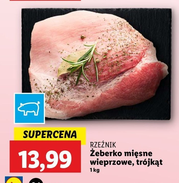 Żeberka wieprzowe trójkąty Rzeźnik codzienna dostawa promocja