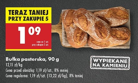 Bułka pasterska promocja w Biedronka