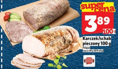 Karczek/schab pieczony Pakpol 100 g promocja w TOPAZ