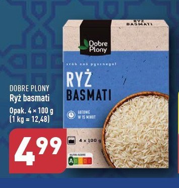 Ryż basmati Dobre plony promocja w Aldi