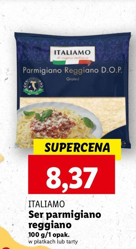 Ser parmigiano reggiano Italiamo promocja