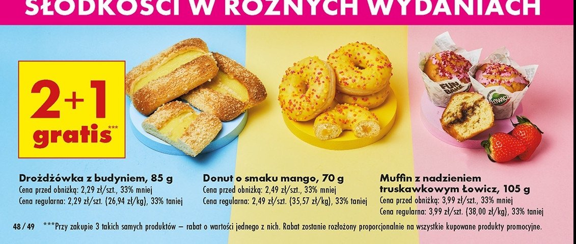 Droźdżówka z budyniem promocja