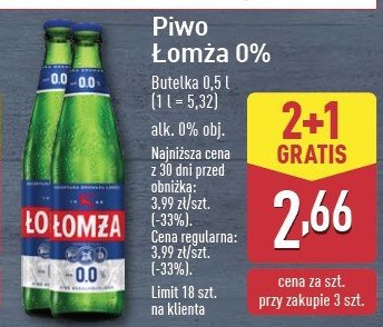 Piwo Łomża promocja