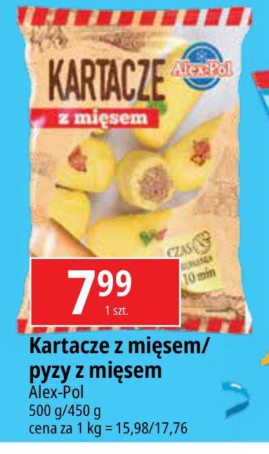 Kartacze z mięsem Alex-pol promocja