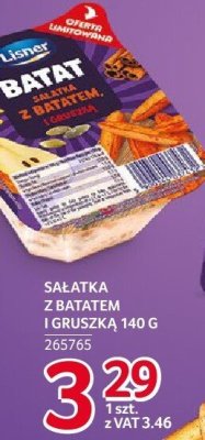 Sałatka z batatem i gruszką Lisner promocja w Selgros