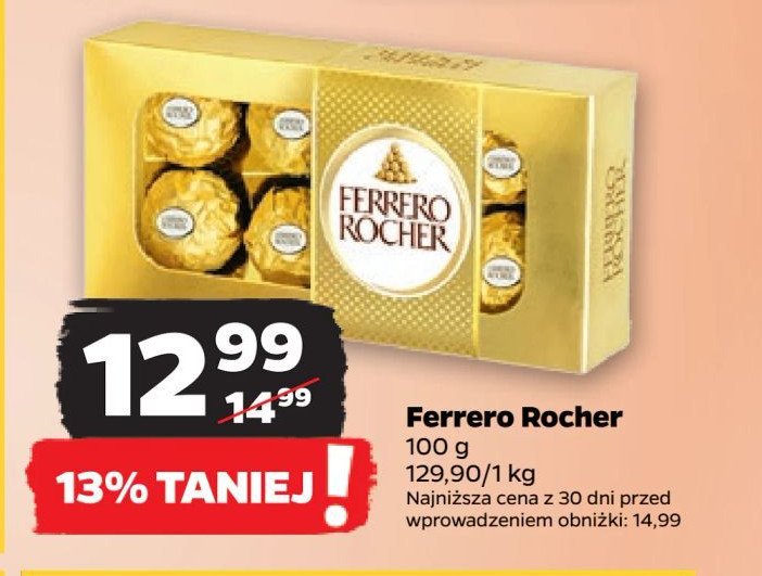 Bombonierka Ferrero rocher promocja