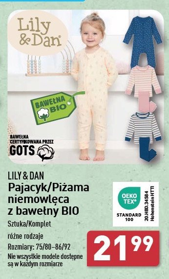 Pajacyk 75/80-86/92 Lily & dan promocja