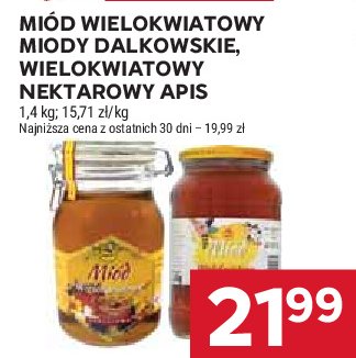 Mi贸d wielokwiatowy Apis miody polskie promocja