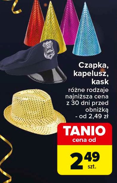 Czapka imprezowa promocja