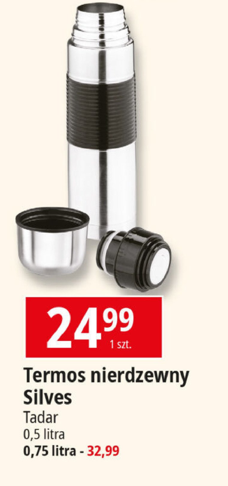 Termos silves 500 ml Tadar promocja