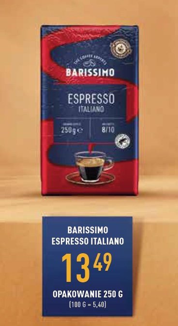 Kawa Barissimo espresso italiano promocja