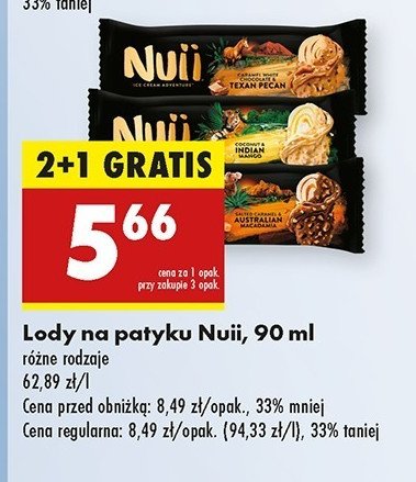 L贸d coconut & indian mango Nuii promocja