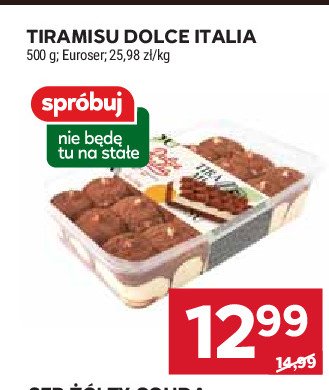 Tiramisu Euroser promocja w Stokrotka