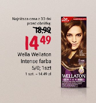 Farba do w艂os贸w 5/0 Wellaton intense promocja