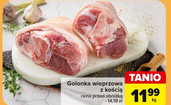 Golonka wieprzowa z kością promocja