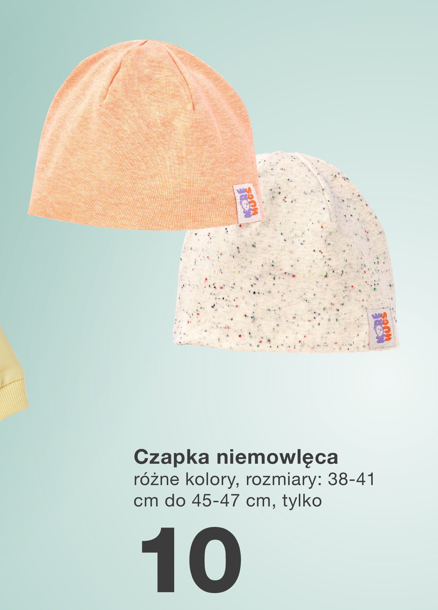 Czapka niemowlęca promocja