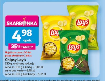Chipsy zielona cebulka Lay's Frito lay lay's promocja