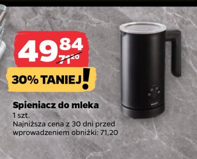Spieniacz do mleka  promocja w Netto