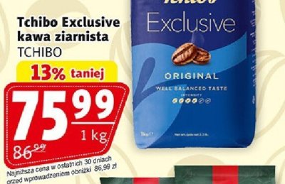 Kawa ziarnista Tchibo Exclusive TCHIBO promocja w Prim Market